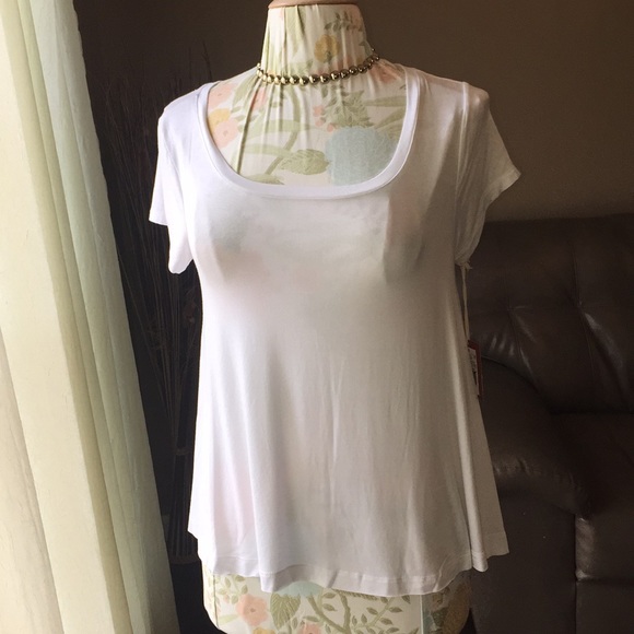 NWT Mossimo Small Cute White Top - Picture 6 of 7